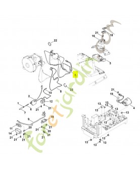 Platine a circuit ge 135
