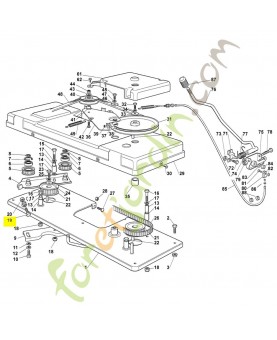 Vis à six pans m8x60-8.8 9008-319-1970. Pièce détachée Stihl / Vicking