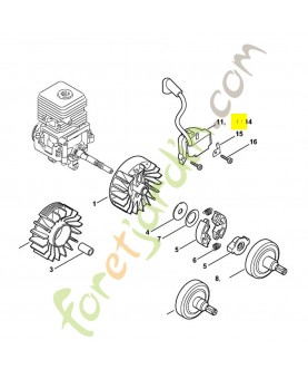 Module d'allumage 4140-400-1305. Pièce de rechange Sithl / Vicking
