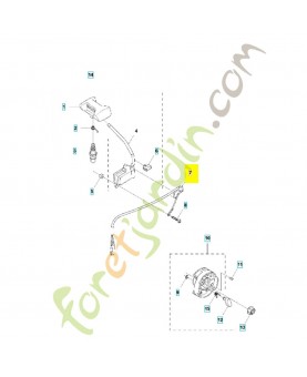 fil de coupe 576593801- Pièce de détachée Husqvarna