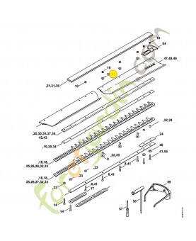 Douille 4237-716-3600. Pièce de rechange Sithl / Vicking