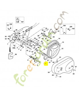 Sangle 6226-711-9900. Pièce de rechange Sithl / Vicking