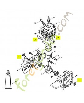 Jeu de joints moteur