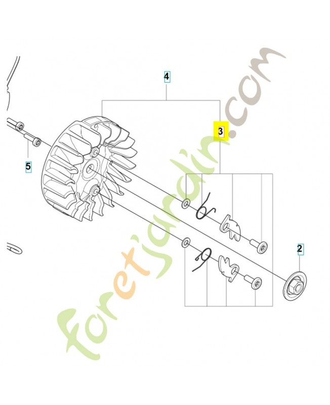 Cliquet d'entrainementh565/h57 590281301. Pièce détachée Husqvarna Cliquet d'entrainementh565/h57 590281301. Pièce détachée Husqvarna