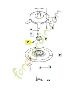 Vis 728828501. Pièce de rechange Husqvarna
