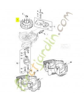 Rotor 4237-400-1202 - Pièce de détachée Sithl / Vicking
