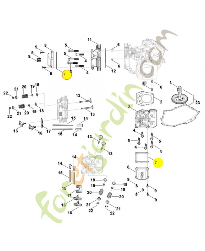 Joint 0004-029-0517. Pièce détachée Stihl / Vicking Joint 0004-029-0517. Pièce détachée Stihl / Vicking