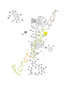 Ressort de pression 0004-987-0300. Pièce détachée Stihl / Vicking