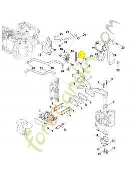 Crampon 0004-352-8200. Pièce détachée Stihl / Vicking