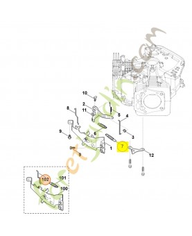 ressort 0004-182-6104- Pièce détachée Stihl / Vicking