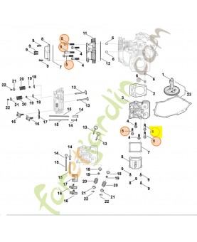 Vis 0004-951-9723. Pièce détachée Stihl / Vicking