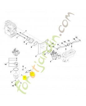 Electrovanne 0004-120-5102. Pièce détachée Stihl / Vicking