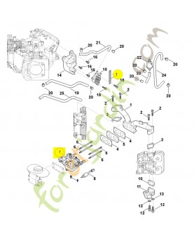 Carburateur 0004-120-0610. Pièce détachée Stihl / Vicking