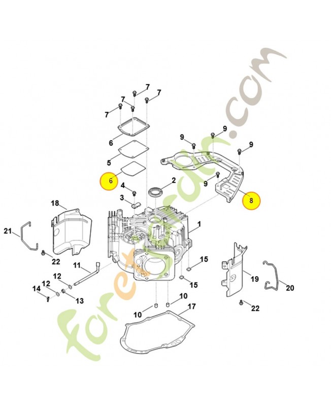 Recouvrement 0004-021-1705. Pièce détachée Stihl / Vicking Recouvrement 0004-021-1705. Pièce détachée Stihl / Vicking