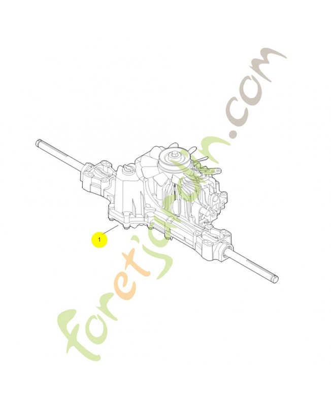 Transmission K46 BM 6170-640-0100. Pièce de rechange Sithl / Vicking