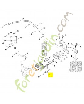 Electrovanne 0004-120-5101. Pièce détachée Stihl / Vicking
