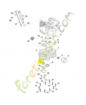 Pompe à huile 0004-640-3200. Pièce détachée Stihl / Vicking