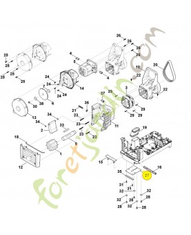 Protection 6013-706-8400. Pièce détachée Stihl / Vicking