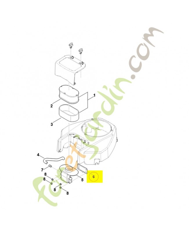 Joint 0004-129-0922. Pièce détachée Stihl / Vicking Joint 0004-129-0922. Pièce détachée Stihl / Vicking