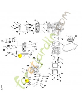 Guide  0004-038-2804. Pièce détachée Stihl / Vicking