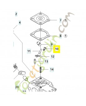 Vis 503480101. Pièce de rechange Husqvarna