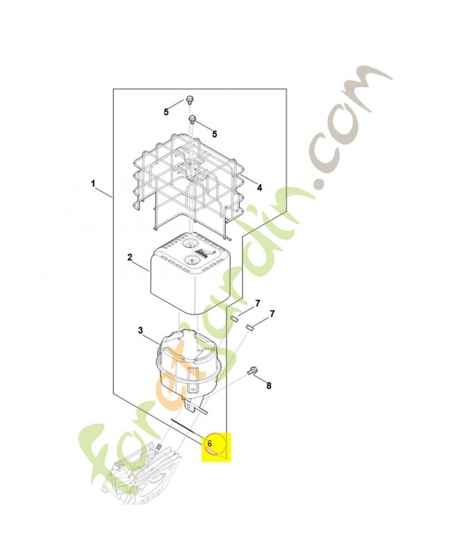 Joint 0004-149-0500. Pièce détachée Stihl / Vicking Joint 0004-149-0500. Pièce détachée Stihl / Vicking