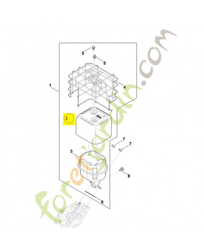 Tôle de protection 0004-145-3701. Pièce détachée Stihl / Vicking Tôle de protection 0004-145-3701. Pièce détachée Stihl / Vicking