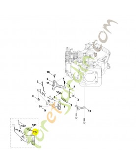 Support 0004-180-6700. Pièce détachée Stihl / Vicking