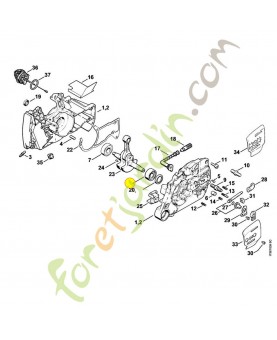 Rlt a billes zc4pso 9523-003-4275. Pièce détachée Stihl