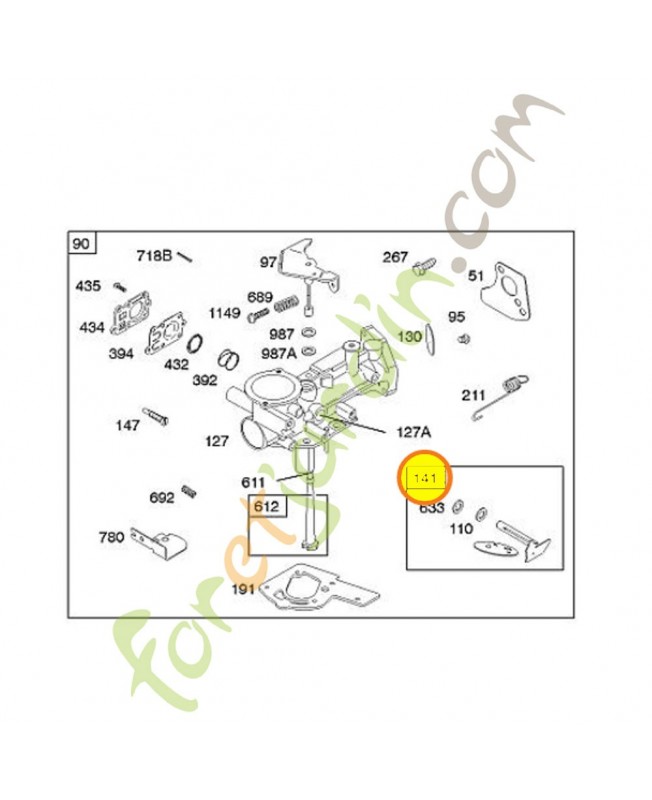 491177 Kit tige de starter