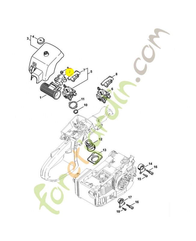 socle du filtre 1129-124-3400 stihl socle du filtre 1129-124-3400 stihl