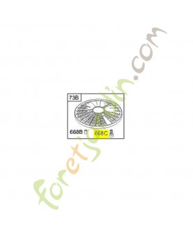 691500 Entretoise 0003-000-0848. Pièce de rechange pour moteur thermique Briggs et Straton
