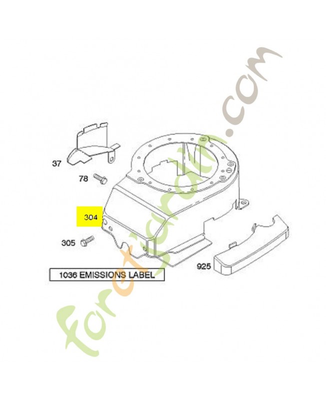 493294 Protection de ventilateur Briggs & Stratton