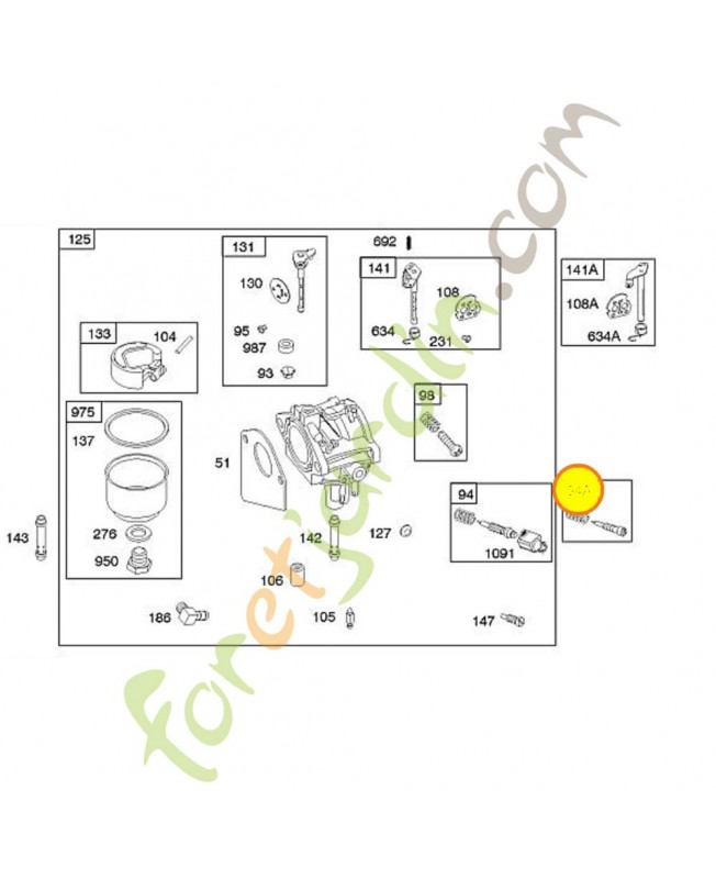494383 Kit melange au ralenti