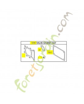 495992 Jeu de joints soupape 0003-000-0265. Pièce de rechange pour moteur thermique Briggs et Straton