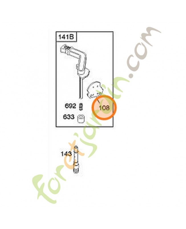 691227 Soupape d etranglement 0003-000-0757 691227 Soupape d etranglement 0003-000-0757