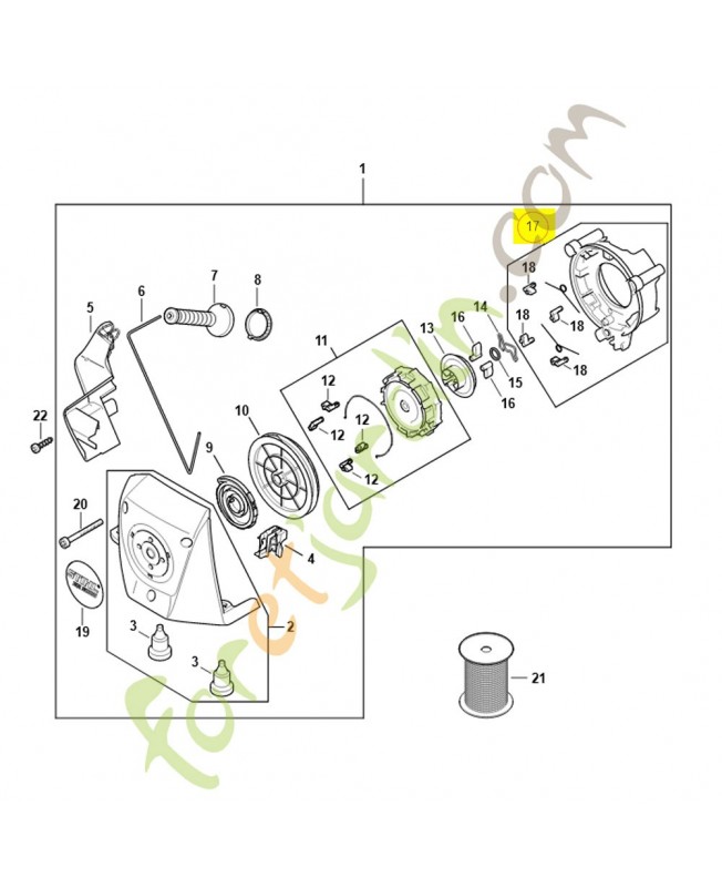 Poussoir 1123-141-4000. Pièce de rechange Sithl / Vicking Poussoir 1123-141-4000. Pièce de rechange Sithl / Vicking