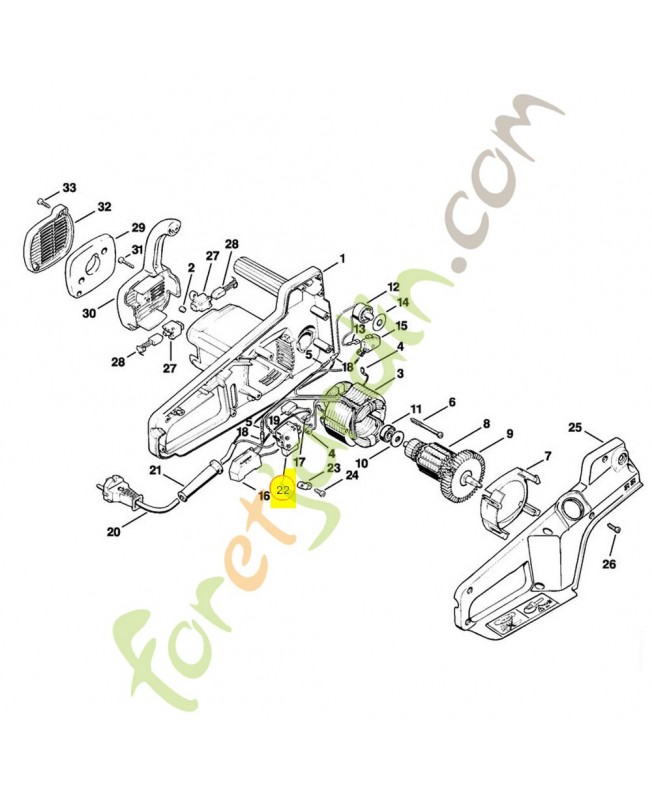 Commutateur 1206-435-0303. Pièce de rechange Sithl