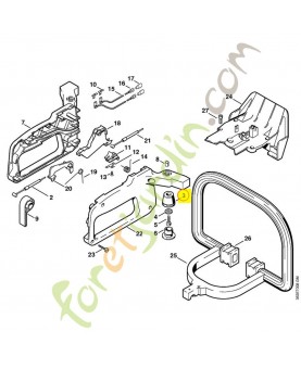 Butoir annulaire 4226-791-2805. Pièce de rechange Sithl / Vicking