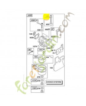 499779 Tige starter 0003-000-0397. Pièce de rechange pour moteur thermique Briggs et Straton
