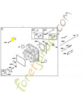 690310 Rondelle 0003-000-0456. Pièce de rechange pour moteur thermique Briggs et Straton