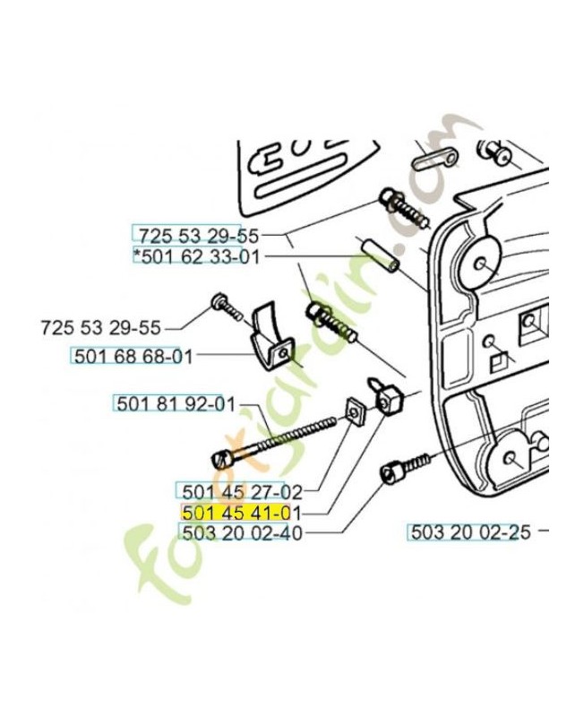 De de tension Husqvarna ref. 501454101