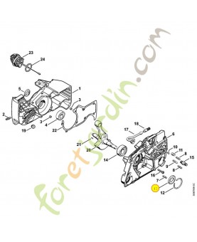 Bague d'étanchéité B20x39x4 9640-003-2250 stihl