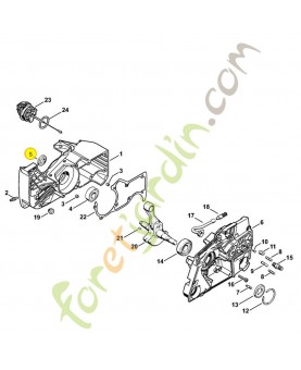 Bague etanch. 17x32,9x51 9640-003-1855. Pièce détachée Stihl / Vicking