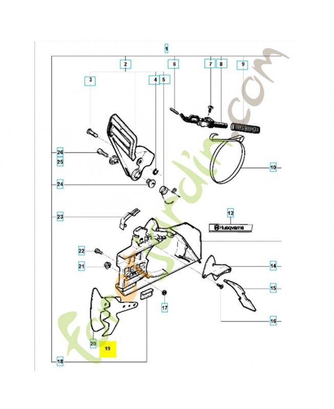 griffe 501918401- Pièce de détachée Husqvarna