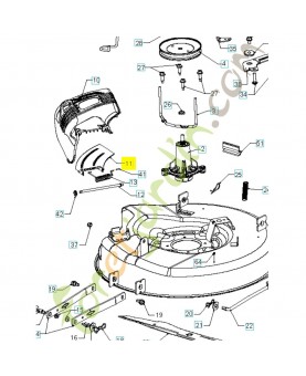 Support 532428968. Pièce de rechange Husqvarna