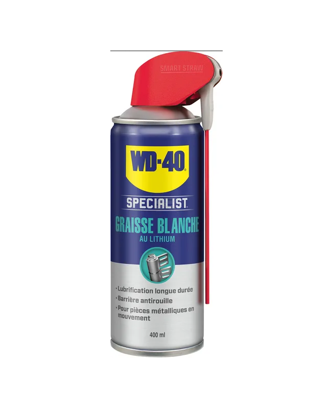 WD-40 Specialist® graisse blanche au lithium 400ml 33390WD40FR