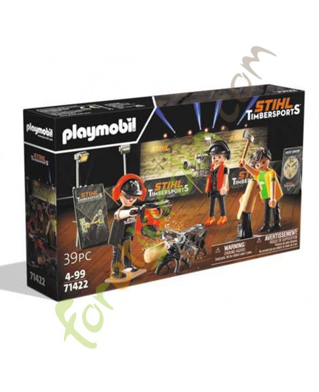 SET PLAYMOBIL EDITION SPECIALE TIMBERSPORTS pour enfants 0421-600-0137