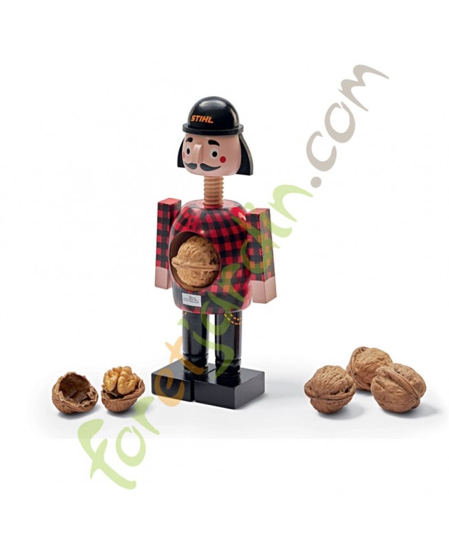 Casse-noix STIHL en forme de bûcheron