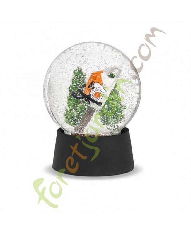 Boule à neige STIHL avec la tronçonneuse STIHL MS 500i